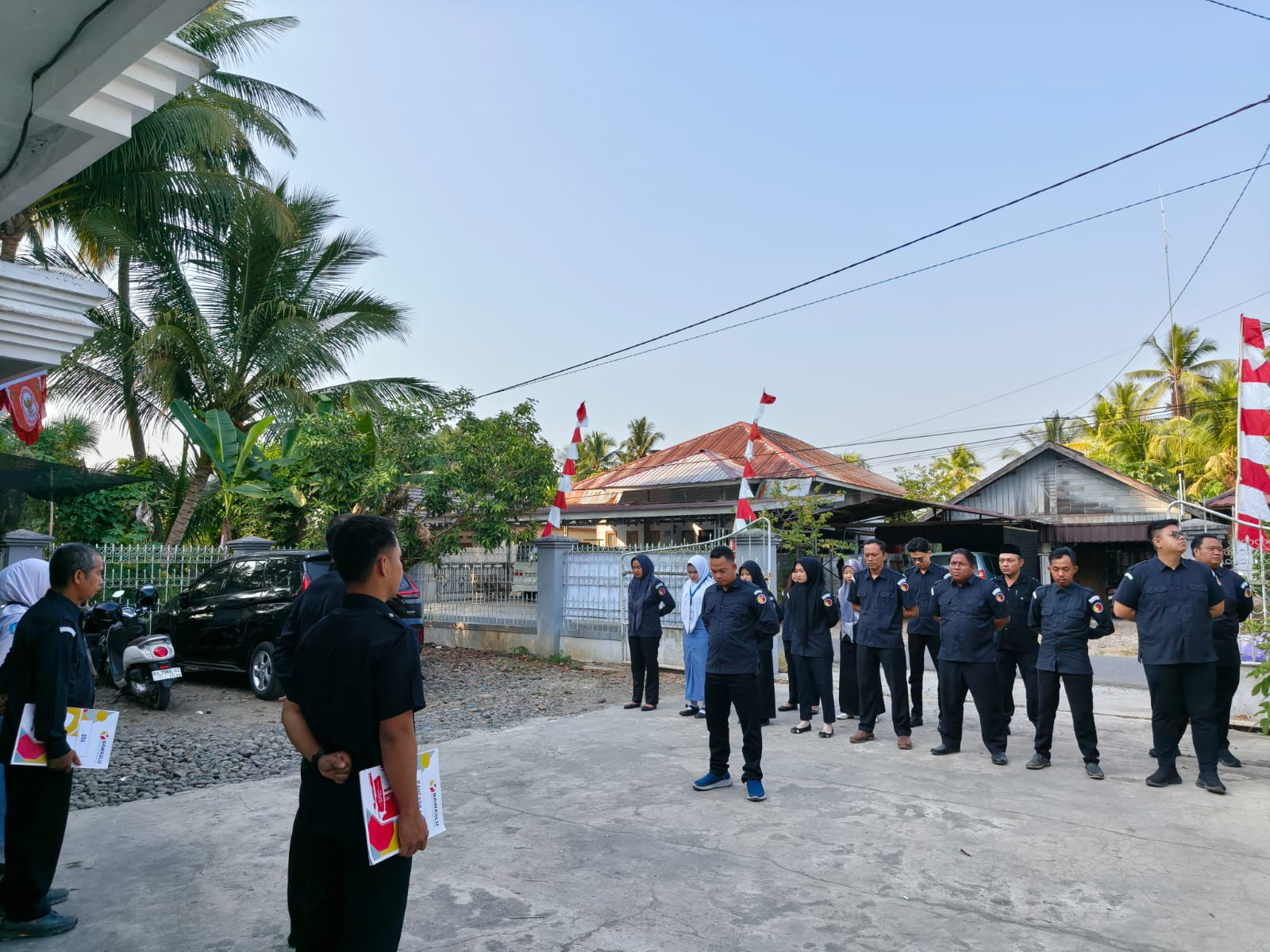 Apel Senin, Bawaslu HSS Ingatkan Kesiapsiagaan Cegah Kebakaran