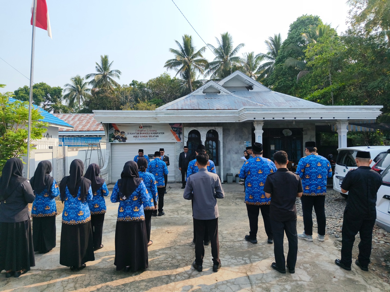 Hari Kesaktian Pancasila, Bawaslu HSS Teguhkan Nilai Kebangsaan
