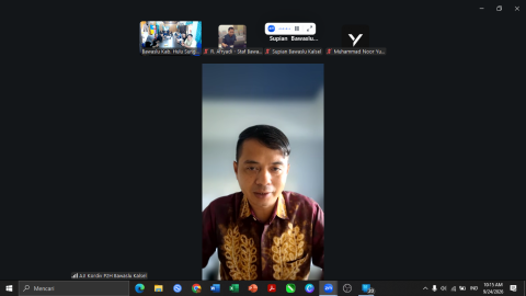 Pengawasan Berbasis Risiko Jadi Fokus Rapat PDPB Triwulan III Bawaslu HSS