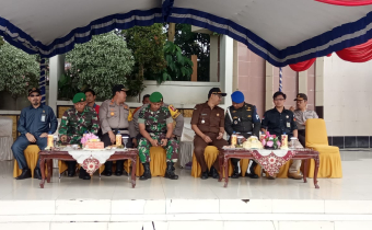 Apel Simulasi Pengamanan Kota Dalam rangka menghadapi kampanye Terbuka