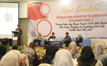 Hadapi Masa Tenang dan Tungsura, Bawaslu Ajak Jajaran Panwaslu Kecamatan Lakukan Pengawasan Maksimal