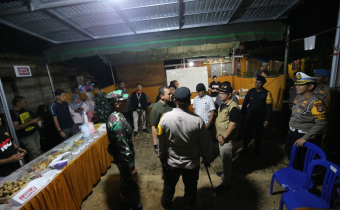 Sentra Gakkumdu HSS Pantau Kesiapan KPPS serta Pengecekan Kelancaran Pendistribusian Logistik Pemilu