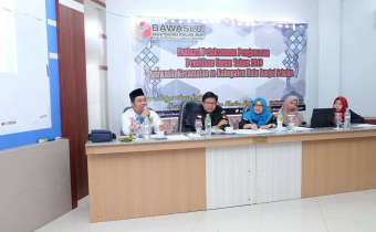 Rapat evaluasi Pelaksanaan Pengawasan Pemilu tahun 2019