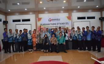 Training Of Trainer Untuk Panwaslu kecamatan Kab. Hulu Sungai Selatan
