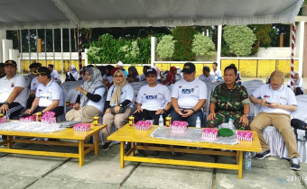 BawasluHSS Menghadiri KPU Run