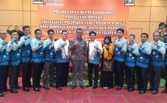 Sosialisasi Petunjuk Pelatihan Saksi Peserta Pemilu 2019