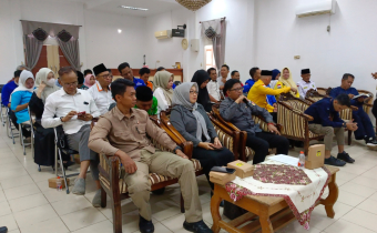 Hadiri Rakor Finalisasi dan Verifikasi Data Calon Anggota DPRD HSS