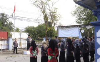 Bawaslu HSS Gelar Upacara dalam Rangka Memperingati Hari Lahir Pancasila 1 Juni 2023.