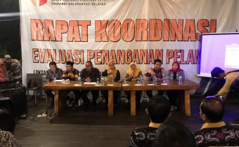 Rapat Evaluasi Penanganan Pelanggaran Kalsel