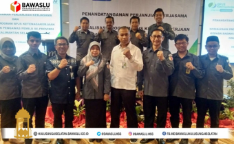BawasluHSS Hadiri Sosialisasi BPJS Ketenagakerjaan