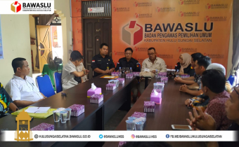 Supervisi Kordiv SDM Bawaslu Prov Kalsel
