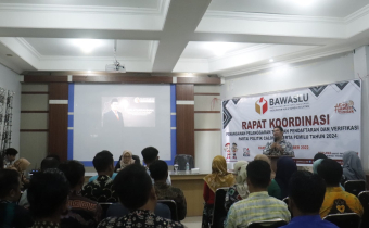Bawaslu HSS Laksanakan Rakor Penanganan Pelanggaran Tahapan Pendaftaran dan Verifikasi Partai Politik Calon Peserta Pemilu Tahun 2024.