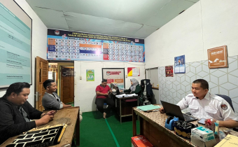 Bawaslu HSS Awasi Tahapan DCS DPRD HSS.