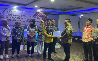 Bawaslu HSS Raih Predikat Informatif" Dalam Monitoring Evaluasi Keterbukaan Informasi Publik."