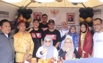 Pameran Pengawasan Libatkan Masyarakat dan Ikut dalam Mengawasi Pemilu 2024 Nantinya.