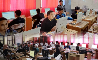 Pelaksanaan Tes CAT Panwaslu Kecamatan Baru