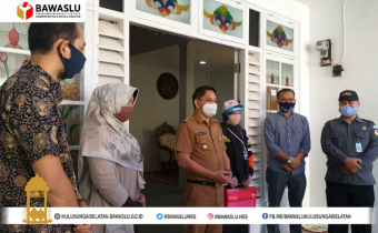 Pengawasan Langsung Coklit Wakil Bupati Hulu Sungai Selatan