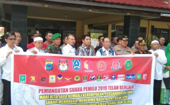 Acara Silaturrahmi  Pemilu 2019 Polres Hulu Sungai Selatan