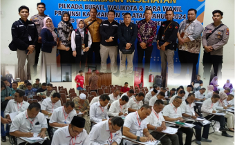 Tiga Bapaslon Jalani Rangkaian Pemeriksaan Kesehatan, Bawaslu HSS Awasi Langsung