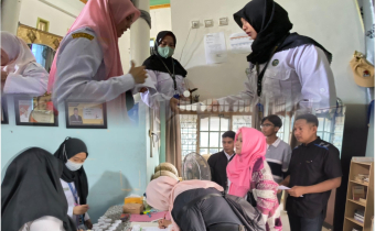 Calon Terlantik Pengawas Kelurahan/Desa Jalani Tes Bebas Narkoba