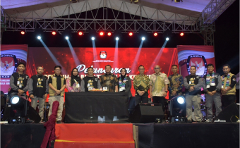 Peluncuran Pilkada di Hulu Sungai Selatan Tahun 2024 