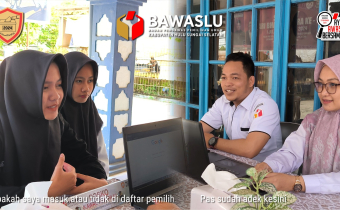 Posko Kawal Hak Pilih Bawaslu HSS