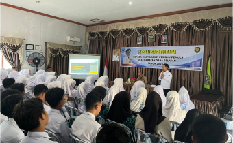 Bawaslu HSS Sosialisasikan Ke Pemilih Pemula Tentang Pengawasan Partisipatif