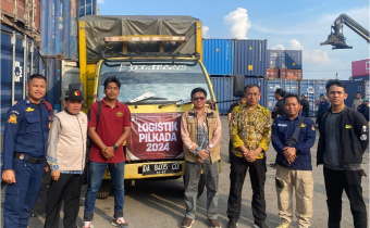 Bawaslu HSS Lakukan Pengawasan Melekat Surat Suara Pilkada Tahun 2024.