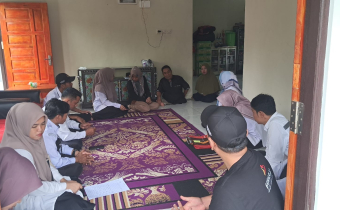 Kunjungan Bawaslu HSS ke Pimpinan NPC Kabupaten HSS