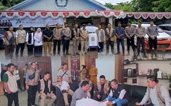 Bawaslu HSS Awasi Distribusi Logistik Kotak Suara ke Banjarmasin