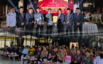 Selamat atas Ditetapkannya Pasangan Calon Terpilih Bupati dan Wakil Bupati HSS