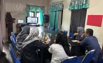 Bawaslu HSS Hadiri Rapat Koordinasi Virtual Terkait Pengawasan PDPB