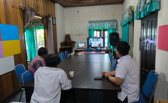 Bawaslu HSS Ikuti Rakor Persiapan Pembentukan Saka Adyasta Pemilu