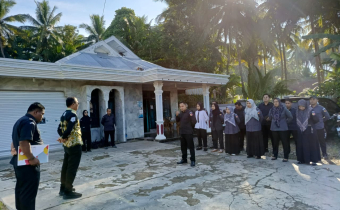 Wujud kedisiplinan, Bawaslu HSS Rutin Laksanakan Apel Pagi