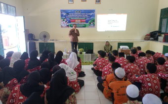 Bawaslu HSS Sampaikan Tentang Kepemiluan kepada Siswa/i MTsN 4 HSS