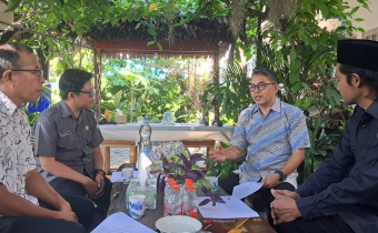 Dokumentasi Penyampaian dari Ketua Kwarcab HSS bapak Syamsuri Arsyad  