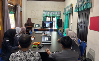 Evaluasi Pembelajaran Audio Visual dan Diskusi Daring P2P, Bawaslu HSS Sampaikan Laporan Hasil Pelaksanaan