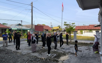 Jumat Sehati : Senam Bersama Bawaslu HSS