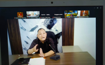Konsolidasi Demokrasi Ditekankan, Bawaslu HSS Ikuti Rapat Penyamaan Persepsi Secara Daring