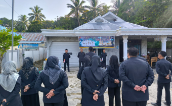Apel Rutin Pagi Senin : Terus tingkatkan disiplin dan integritas kerja