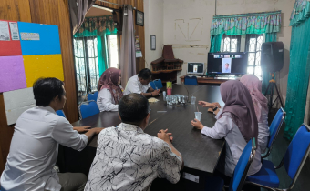 Matangkan Program Pengawasan, Bawaslu HSS Ikuti Rapat Daring Bersama Provinsi