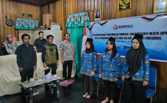 Tiga CPNS Bawaslu HSS Resmi Dilantik, Integritas dan Profesionalitas Jadi Penekanan