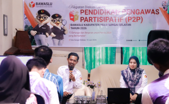 20 Pelajar di HSS Ikuti Pendidikan Pengawas Partisipatif, Perkuat Kesadaran Demokrasi Sejak Dini