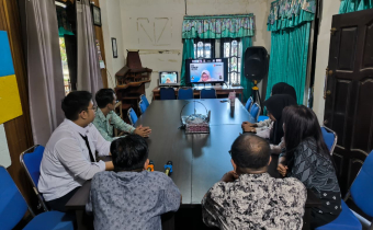 Samakan Pemahaman Pengelolaan Hibah, Bawaslu HSS Ikuti Sosialisasi dari Bawaslu RI