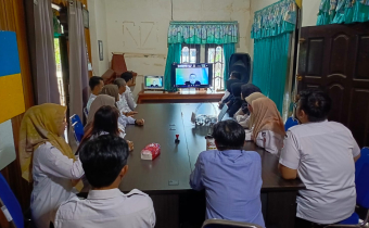 Bangun Budaya Kerja Sehat, Bawaslu HSS Ikuti Rakor Nasional Jumat Sehati dan Jumpa Berlian