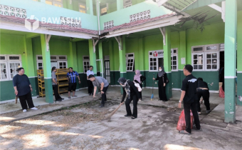 Jumat Sehati, Bawaslu HSS Perkuat Budaya Kerja Melalui Penataan Arsip