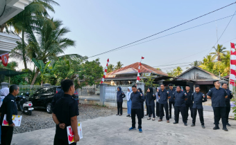 Apel Senin, Bawaslu HSS Ingatkan Kesiapsiagaan Cegah Kebakaran